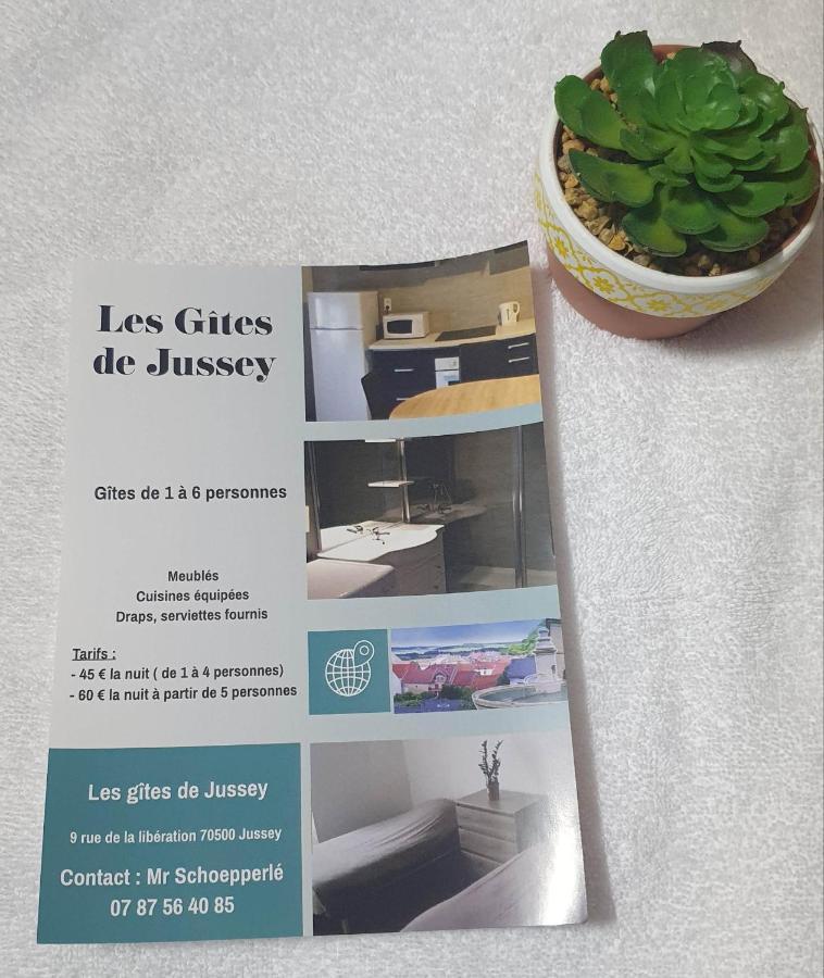 Les Gites De Jussey Exterior foto
